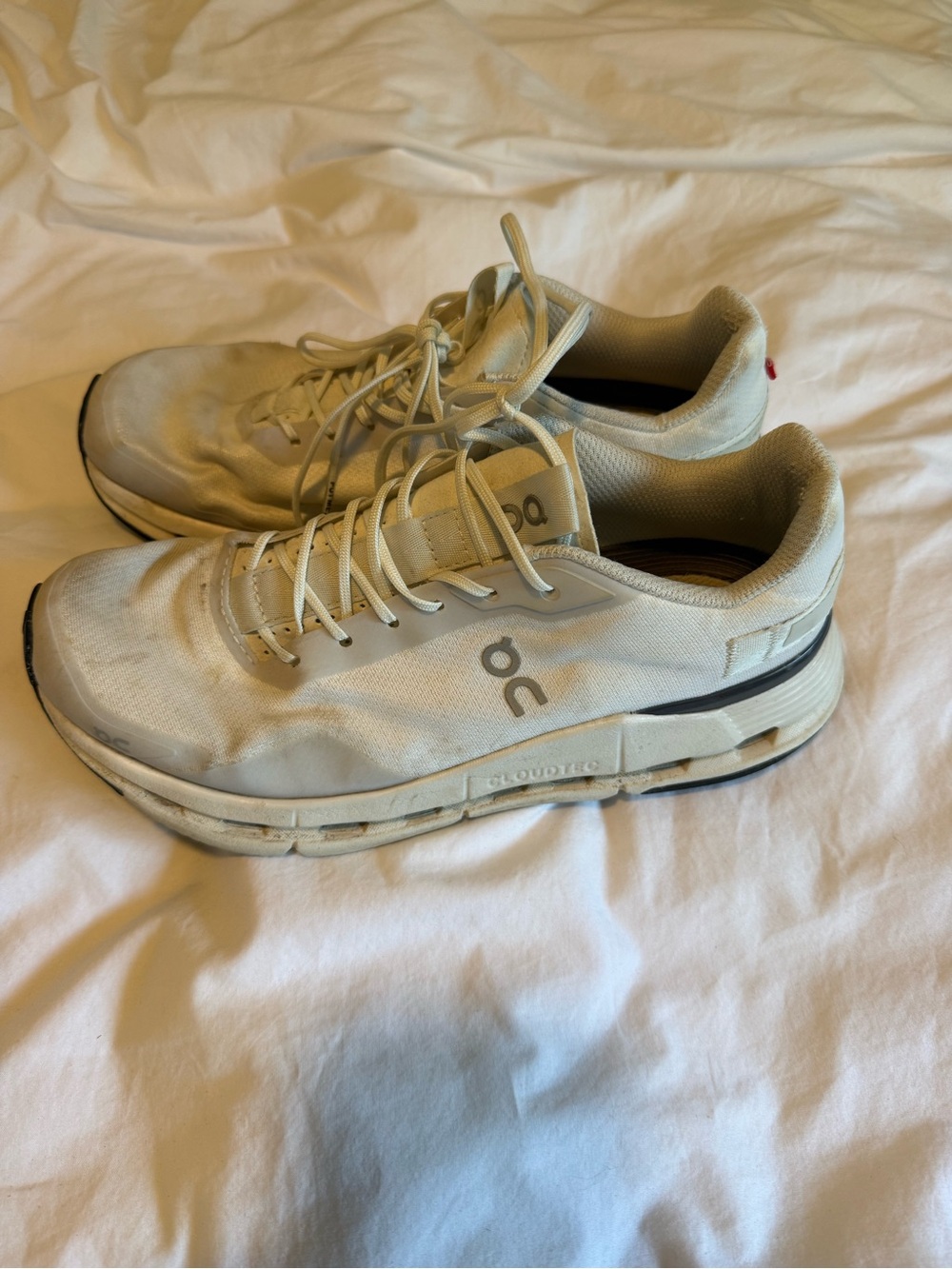 On Cloud Women’s White CloudTec Athletic Sneakers